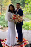 It was just perfect! I just had to fix the length. I got lots of compliments. Good quality and loved the lace! It was just perfect for my fall micro wedding! - Elizabeth M.