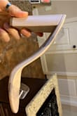 I ordered these shoes for my wedding day. At first I thought I'd accidentally ordered the white ones, but the color just turned out to not be that great. They felt cheaply made. I hardly ever am disappointed with an online order, and I hate to leave bad reviews. But I would caution ordering these unless you have enough time and money to risk having to send them back. - Alli C.