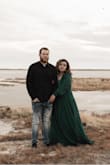 Got this dress for our engagements and it was absolutely magical! I did have to find a tank to go underneath in order for this to work but it came out beautiful - Margarita A.