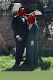 The color on this dress was perfect for a winter wedding! It was a perfect fit and great quality. I did have to hem it because it was too long, but that's typical for my height. The opening of the back is beautiful, definitely my favorite detail on the dress! - Cristina G.