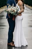 Loved this dress and the way it fit. Price was great. It has stretch so you can move comfortably. - Erika O.