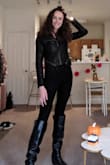 Such a nice jacket! It fits perfectly, and made for a great finishing touch on my black widow costume. - Claire E.