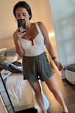 This is so sexy and fits like a charm! Also, the material is thick enough that you don't need to worry about nip covers. - Daniele P.