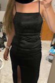 Love this dress but I think I'm a bit too short. It bunched in the mid section quite a bit. - Kayla S.