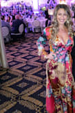 This dress is so unique and stunning. I felt like a flowy goddess! It was a little too low in the front for my taste so a simple pin helped. Highly recommend - Christina M.