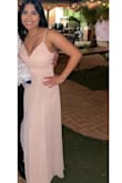 I loved this dress! I just had a baby 3 months ago and was struggling to find something that made me feel good and I felt amazing in this dress. It was a little long so I had to go get it hemmed but other than that it fit amazing! - Georgia R.