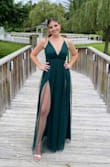 I absolutely loved this dress and got sooo many compliments. The color was perfect and unique. I am tall and long dresses are usually too short on me, but this one was perfect. - Kelly C.