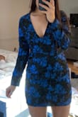 Amazing dress. I'm usually a size small but based on the reviews I went up a size and got a M. The medium fits great, the dress is so gorgeous and sits right almost everywhere. Give it a try! - Hannah N.
