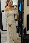 This dress was a strong favorite of my friends and a close second place for my elopement. It was soft, comfortable and fit great. I felt really pretty in it. Highly recommend. - Nicole M.