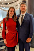 I bought this dress for a fall wedding. It fit perfectly and I love how the material was a little thicker so I didn't feel like I was freezing. I received many compliments! - Allison R.