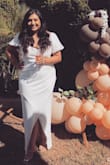 I received so many compliments on my bridal shower outfit! It was a little loose but still very comfortable. - Laura M.