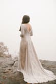 My husband and I had an anniversary photoshoot so I was looking for an affordable but high quality dress and this was it! I had always dreamed of having a long sleeve wedding dress with a boat neck, so to find something in my budget was amazing. The quality was just as high as everyone expressed and just as comfortable and I would order from Lulus again a heartbeat. I mean, we took our pictures on the Appalachian trail and it stood up to the test. If you are considering this for your wedding dress, or just a special occasion, I absolutely recommend it. - Samantha S.