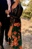 This dress was perfect for a chilly Fall wedding in Colorado paired with a leather jacket. It's extremely flattering; I typically wear a medium, but as this is a wrap dress, a small fit best. I'm 5'9" & 168 Ibs. - Amanda F.