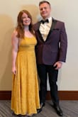This dress was absolutely perfect in every way for a Labor Day weekend wedding. I received so many compliments on the color. Beautiful fabric and details. Can't wait to wear again! - Katie O.