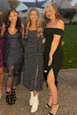 Wore to a wedding. I was happy with the fit. Fun puffy sleeve detail. I really have no complaints. Loved pairing it with white western boot. 10/10. - Alexis Z.