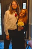 Absolutely adorable detail on the sleeves and very long, with a beautiful flowiness, made for a great evening. - Sara M.