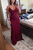 Beautiful dress. Was worried about the sizing since I wouldn't have time to return and get another. Im a medium in lulus dresses, but got a small in this dress and am super happy with it. - Britney B.
