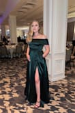 I was really worried because my sizes are a little different than the chart but it fit like a glove. 1st IT HAS POCKETS. 2nd I ended up cutting some of the tulle out because it was making me look larger than I am but overall was a great fit, I didn't mind the length hitting the ground but I would suggest getting it hemmed to walk easier. I wore it for a Gala and it was perfect. - Jordan C.