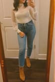 Got these boots in the Fawn color and love them! Can be styled with jeans or skirts/dresses. So cute, comfy, and great price. I will definitely be purchasing more colors soon. - Akila C.