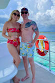 LOVE this suit! Love the colors, love the fit, love the style! Bought this one for the honeymoon and it is one of my favorite suits now. Bought the bottoms in a medium and top in a small. - Kari W.