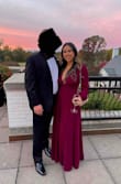 I wore this to a fall/winter wedding and it was perfect, I received lots of compliments! I do recommend getting it tailored if it's too long, as it was slightly for me but I made it work. - Vanessa C.