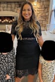 This dress is amazing! Fits perfectly. I've lost 40 lbs recently and this dress made me feel absolutely beautiful - Danae S.