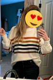 Love this sweater! Fits perfectly. It's loose in all the right places. It's super comfy and very warm. - Lauren F.