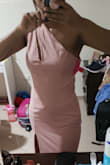 What can I say... the fit was almost perfect but the top part didn't fit me it was not kind of but really big like 2 sizes, from the waist down its fit perfectly what a shame, but the color was exactly like the picture #perfect and the material it really good. My aunt fix it for me so I was lucky, keep this in mind before buying it. - Laura M.