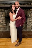 I loved this jumpsuit!!! Fit perfectly and was the perfect outfit for my rehearsal dinner. Super comfortable, the top didn't fall down at all either. I wore a 3 inch heel and they were a good length, and I'm only 5'2. Definitely recommend! - Mackenzie M.