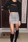 I really like this top. I got an XS and it fit tight but comfortable. I used it as apart of my Halloween costume but definitely will wear it again if I go out. It looks sexy but it's not too revealing. You can dress it up cute. I liked how the sleeves and top part were detachable so I can wear the tank top part by itself too. - Daria W.