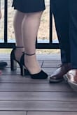 Cute shoes but hurt the ball of my feet. Could hardly walk by the end of the night. If you add some extra padding they will most likely be fine. - Jennifer C.