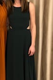 I felt fabulous in this dress! It fit perfectly. I ordered an XS, I'm petite and weigh about 118 lbs. the dress was comfortable and flowy. I'm 5'5", it was a little long. I also altered the sleeves and made it sleeveless! - Jenna S.