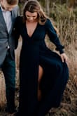 Dress it up, dress it down, wear it to a night on the town. My photographer for engagement photos LOVED THIS DRESS! - Heather C.