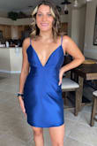 HAD TO SHORTEN THE STRAPS 1 INCH. PERFECT LENGTH. SO MANY COMPLIMENTS! - Allison C.