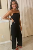 NO ALTERATIONS! VERY COMFORTABLE! I ADDED RED SHOES!
LITTLE LONG FOR ME FOR A CROP LOOK, BUT I LEFT IT ALONE. - Allison C.