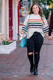 This sweater was so soft and cozy for the more casual portion of my engagement shoot! Absolutely love it, would buy it again - Julianne K.