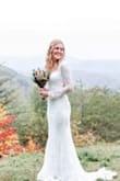 I got so many compliments! Beautiful lace and fit me perfect. You won't make a mistake with this gown. - Haley S.