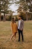 Ordered this for my fall engagement photos and it is absolutely beautiful! Typically I'm a large in Lulus dresses, but ordered a medium in this and it fit perfectly. - Lauren Z.