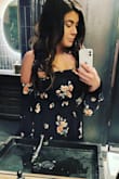 Wore this for my birthday and felt like a queen! Sleeves can be a bit awkward so you don't want to wear this while out dancing and throwing your arms up in the air! More for sit down dinner or for photo shoot. - Abigail B.