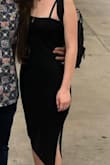 Love this dress, wish the slit was slightly higher to walk more easily but super cute still. It could also use a built in bra to bring it over the top. - Piper H.