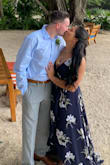Purchased this dress for a destination wedding in Costa Rica, it was beautiful! I'm short so the only issue was that dress was too long in the back. I wore platform sandals so it wouldn't be as bad. I definitely recommend! - Stephanie B.