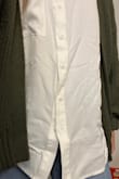I was so determined to love this, but something about it feels off. The fit is oversized in a good way, but it (the white) has a bit too much resemblance to a men's collared shirt. Something about it isn't quite feminine enough for me, and I think it might be the style of the collar. 

In addition, it wrinkles VERY easily but is hard to get the wrinkles out. Wrinkles on the photo are just from my drive to work. - Emily C.