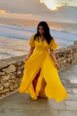 Loved this dress - looks wonderful against sand and ocean and at sunset? Perfection! - Sudipta B.