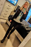 The jacket is a little tighter than I expected but it's super flattering! And quite warm. I love it! - Anna S.