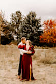This dress.....DREAMY!! It was PERFECT for engagement pictures! I have a broad but flat chest so the top was a little loose if I was sitting down, the medium fit better than the large I'm used to having to wear because of my butt. Got tons of compliments on this dress and made for great pictures! - Cassandra P.