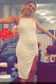 This dress was absolutely perfect!! I changed into for my wedding reception and I got compliments ALL night. - Marysa B.