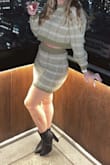 Overall a really cute outfit! The sleeves on the sweater are a little long. - Megan M.