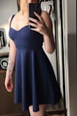 Material was super comfortable and it fit almost perfect. I might have been able to size down to a small the straps were a tad loose but not falling off or anything and the bust area had a little extra room, but the medium still fit really well all things considered. - Yvonne K.