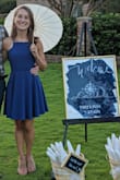 Love this super lightweight dress! Perfect for a summer wedding. Love the front coverage, unique cut, and flowy bottom. - Stephanie P.