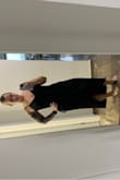 Beautiful dress! XL works for me just a little big in the chest area. Very flattering and helps cover the lower belly. Always super fast shipping! - Tia Y.